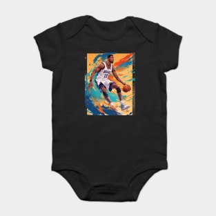 basketball moves Baby Bodysuit